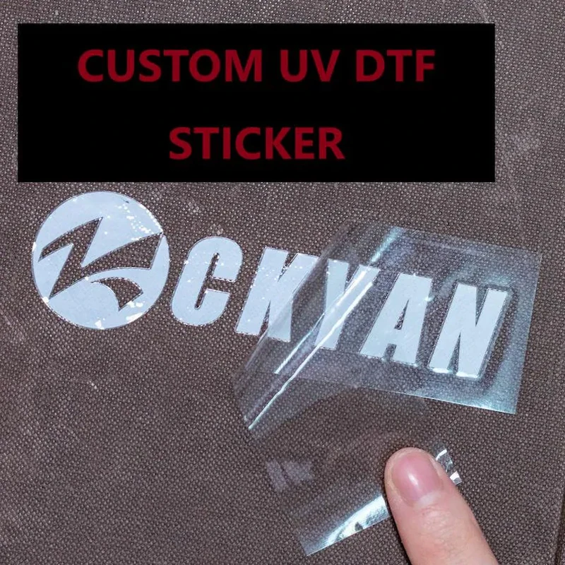 20pcs Custom Stickers 3D UV Print Transfer Sticker Names Design Company Logo Wedding Personalized Gifts Bottle DIY Bottle Cups