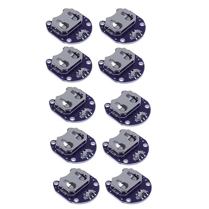 

ABHB-Coin Cell Battery Holder For CR2032 - With Switch (20 Pcs)