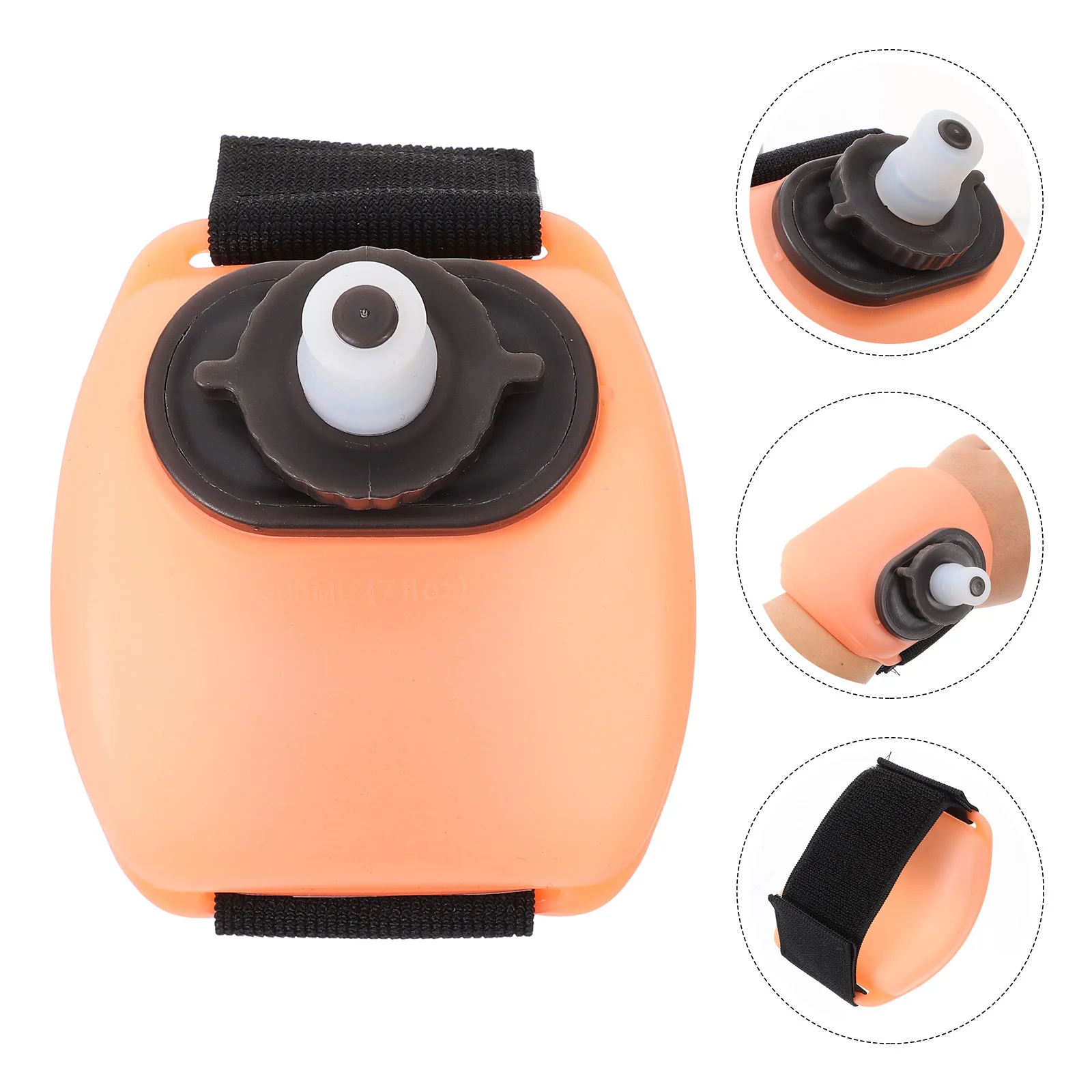 

Outdoor Sports Water Bottle 500Ml Leakproof Portable Wristband For Running Cycling Hiking Fitness Bike Water Bottle