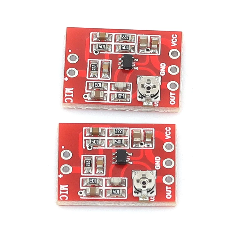 Javino GY-MAX4466 low noise sound pickup module 2.4-5.5V adjustable gain voice collection amplifier board