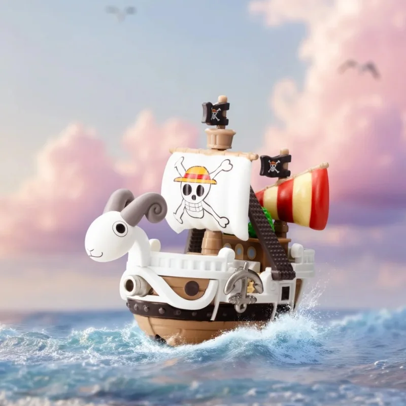 

Genuine Popmart One Piece Great Route Series Model Vehicle Trendy Fashion Toy Fashionable Gift Trendy Toys Ornaments Figure Glue