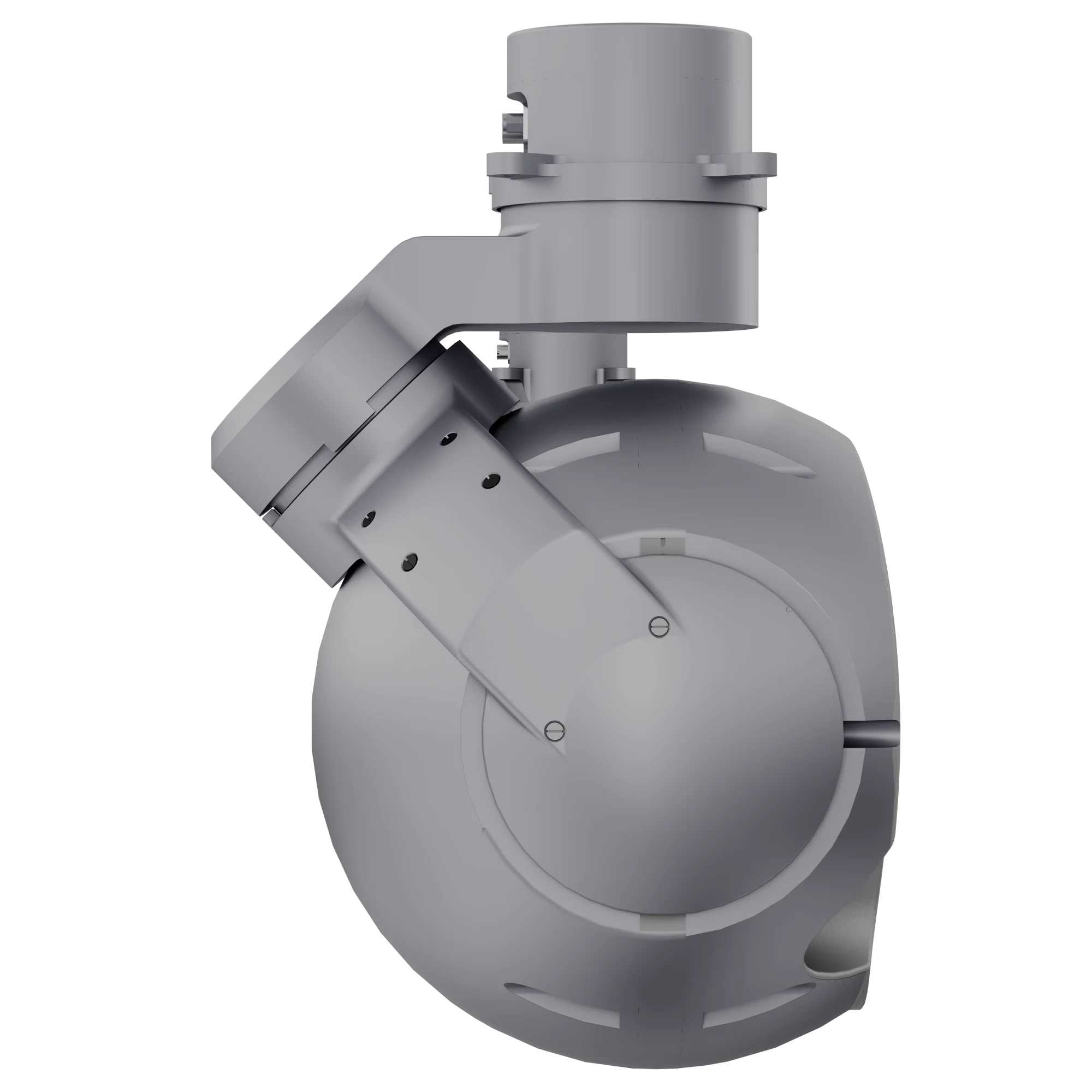 المهنية 640 * 512 الكهروضوئية جراب الليزر تتراوح الأمن للكاميرا Gimbal ملحقات المراقبة الحرارية #5