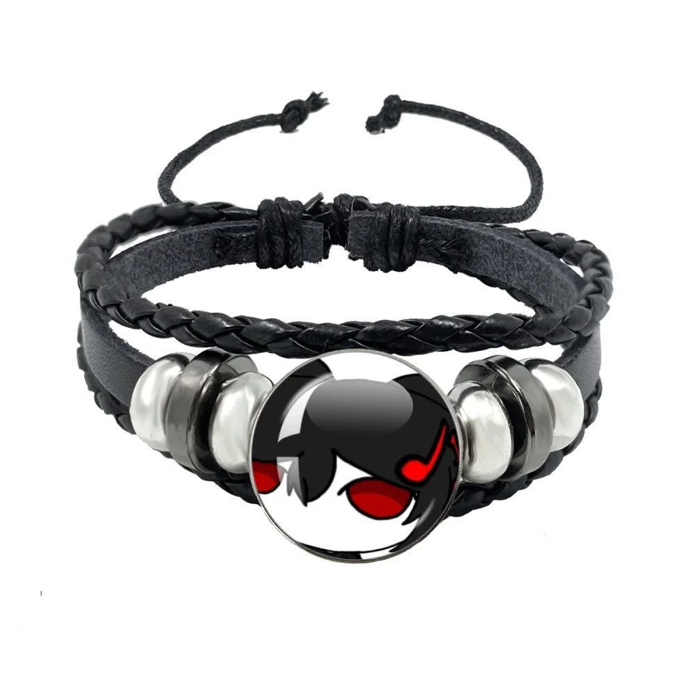 أنا أحب Maretu نمط القلب أساور الإبداعية الفن متعدد الطبقات أساور مضفرة أساور مجوهرات المشجعين جمع الهدايا الساحرة #4