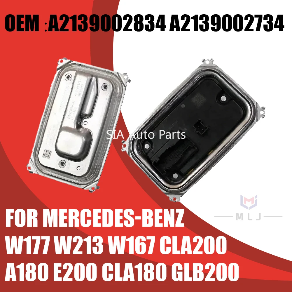

NEW For Mercedes-Benz W177 W213 W167 CLA200 A180 E200 CLA180 GLB200 OEM A2139002834 A2139002734 Car Headlight LED Module Ballast