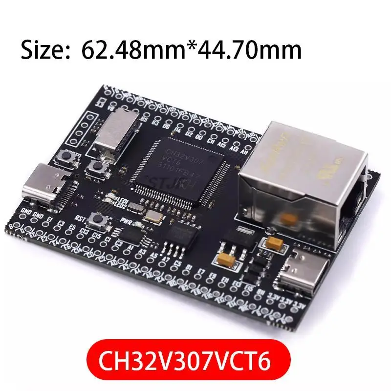 CH32V307VCT6 development board RISC-V core support RT-Thread onboard