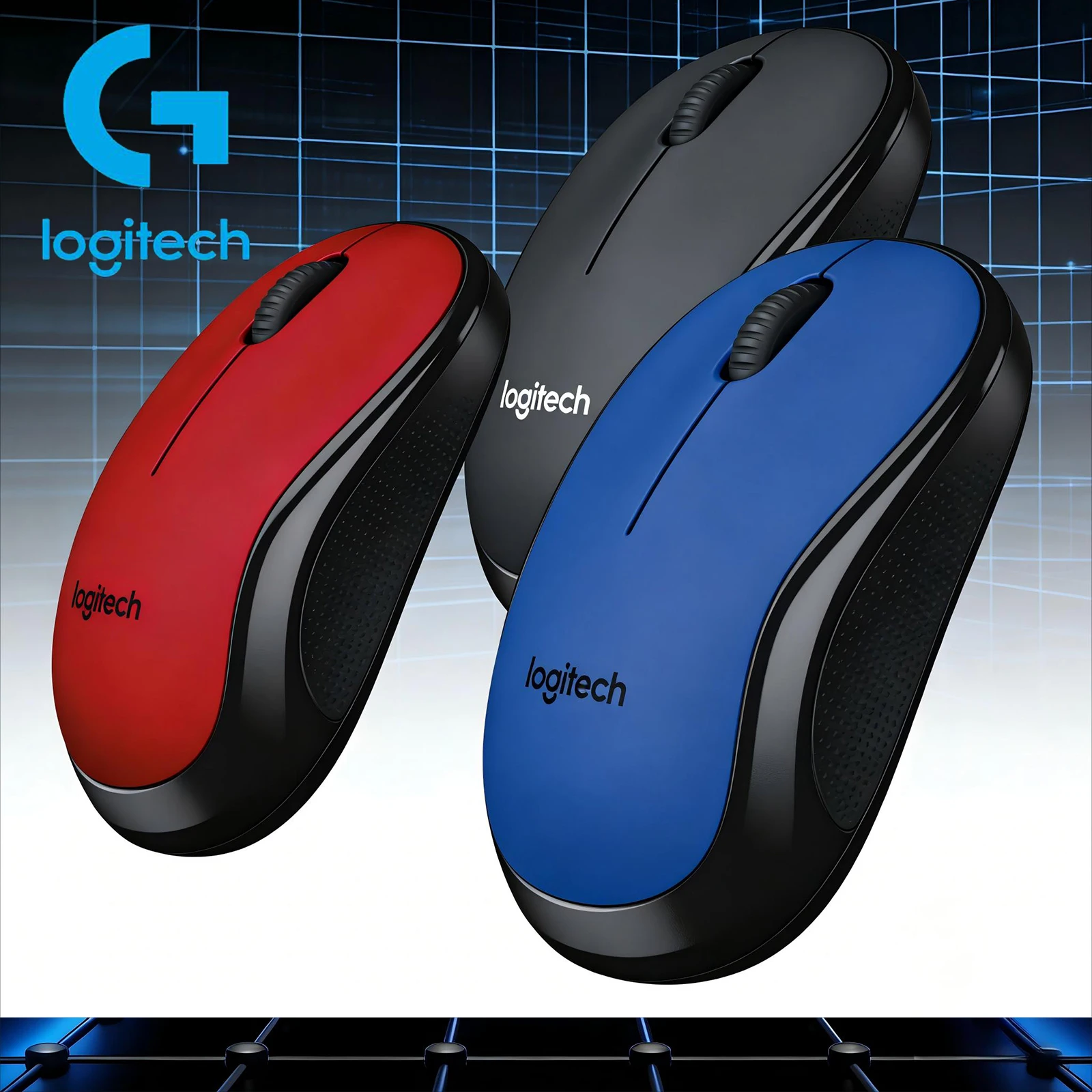 

Бесшумная беспроводная мышь Logitech M220, оптическая, портативная и прочная, универсальная для бизнеса, дома и всех ПК