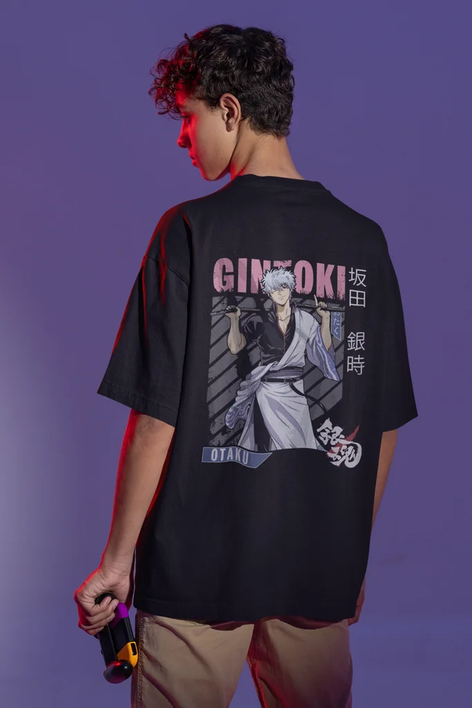 Gintama (Gintoki Sakata) Unisex Oversize T-Shirt