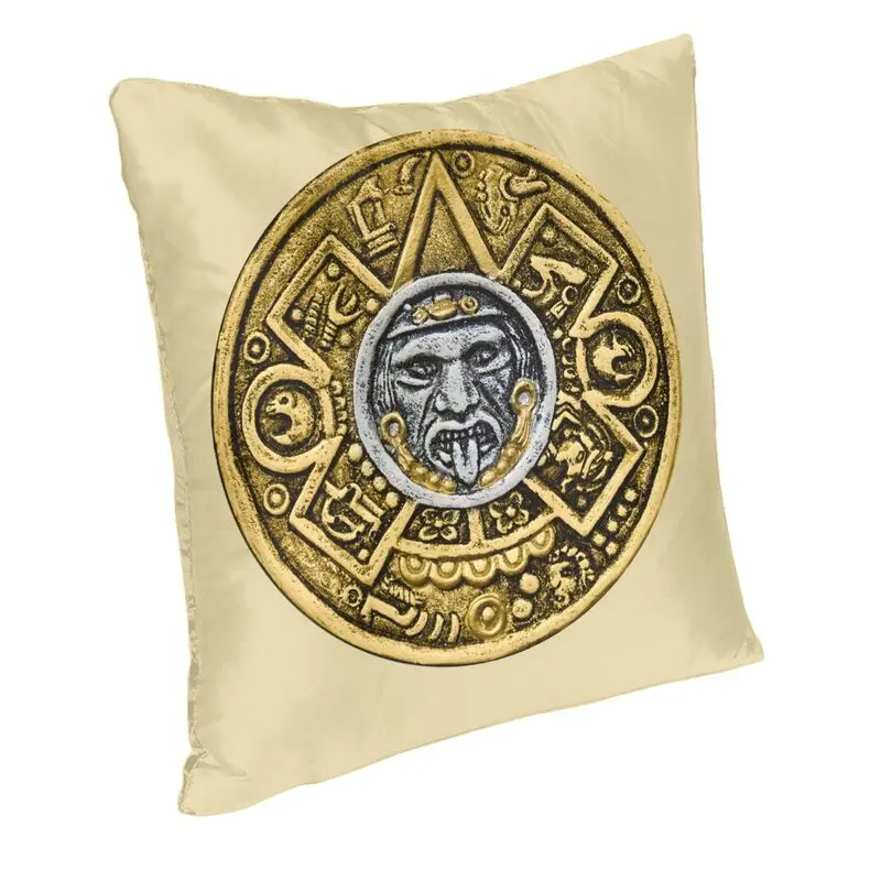 Aztec Mexica Calendar Nordic Pillow Cover Home Decorative Sofa Cushion