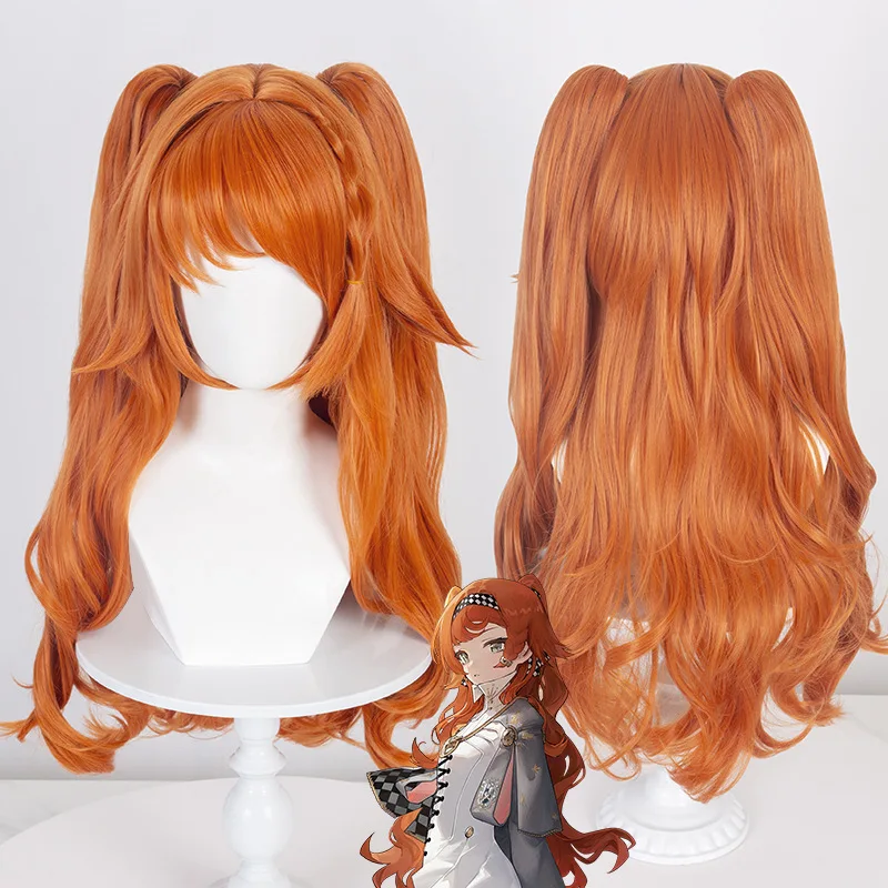 

Long Wavy Synthetic Wig Natural Looking Heat Resistant Fiber Hair for Daily Wear Cosplay Party Women Fashion Style