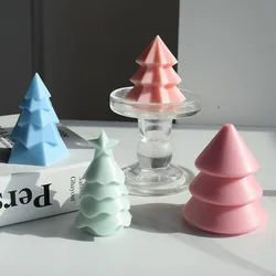 Christmas Candle Silicone Mold Diy Aromatherapy Christmas Tree Deer Snowman Biscuit Child Candy Baking Silicone Mold