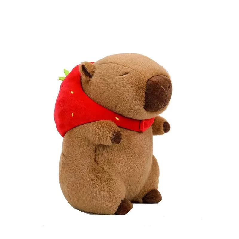 10-30cm Series Capybara Plush Simulation Capibara Anime Fluffty Toy Cute Doll Stuffed Animals Soft Doll Plush Christmas Gifts