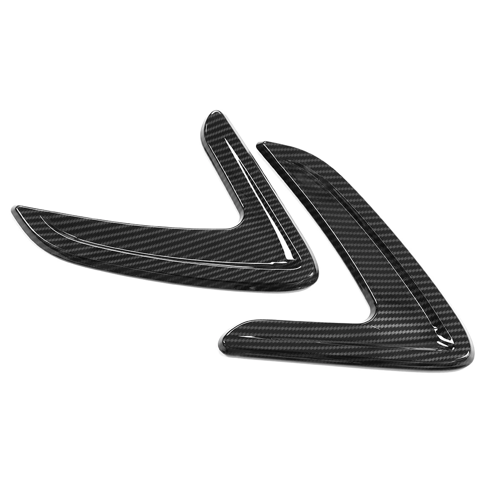 1 paio di adesivi per parafango per rivestimento della copertura della presa d'aria laterale dell'auto per la serie 3 2012-2016