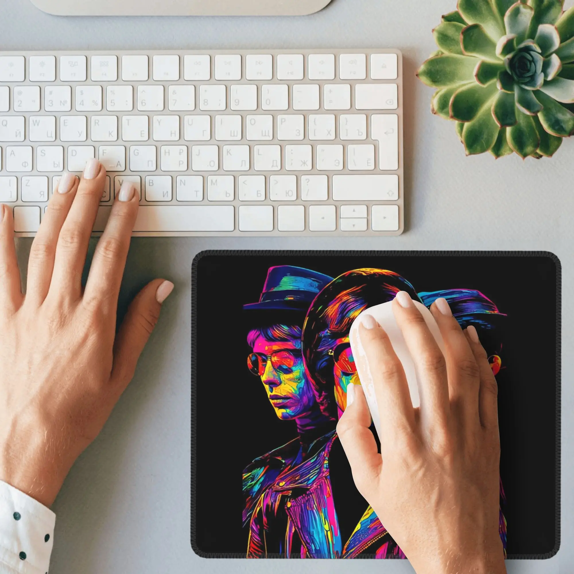 o-treioso-em-neon-mouse-pad-teclado-de-computador-tapete-de-mouse-para-jogos-pc-laptop-tapete-de-mesa-de-escritorio