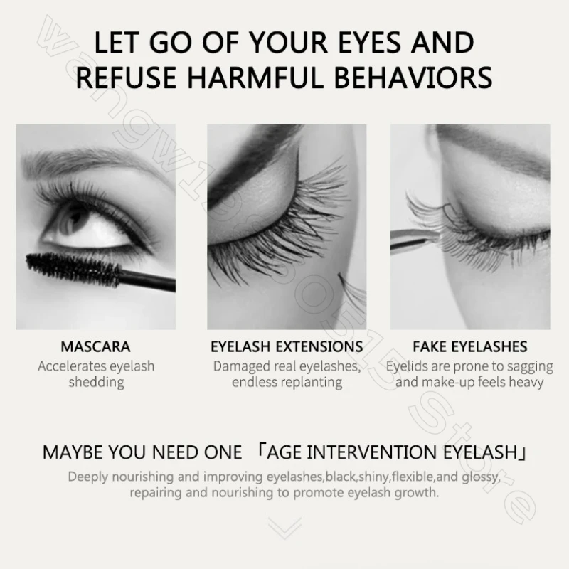 Wimpergroeiend middel Serum Effectief en snel groeiende mascara Verlengd wimpergroeiend serum 4 ml