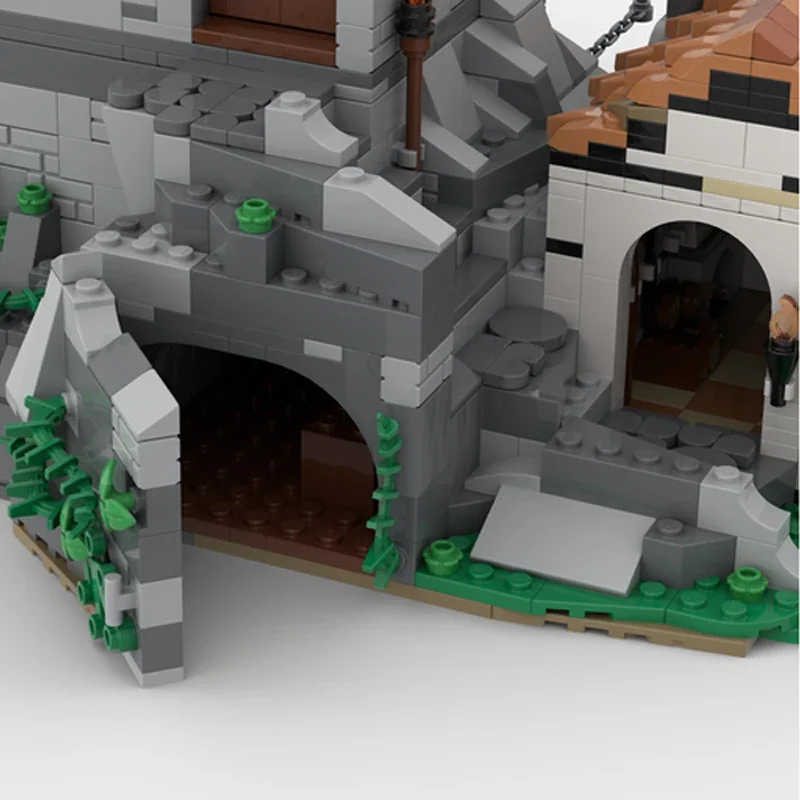 children bricks river castle medieval toy building blocks bricks knights castle series moc architecture for kids set chain tower