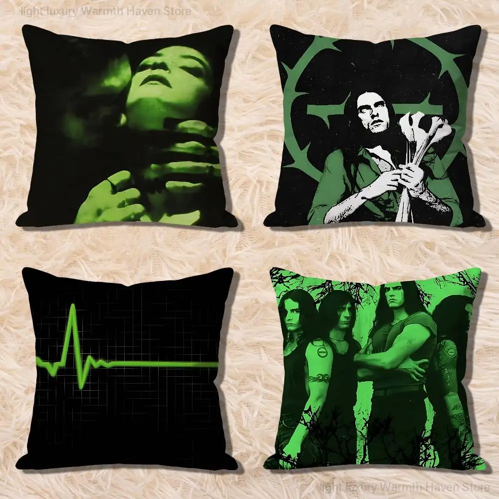 

T-Type O N-Negatives-S Pillow Cases for Bedroom Living Room Sofa Home Decor Polyester Cushion Cover with Zipper