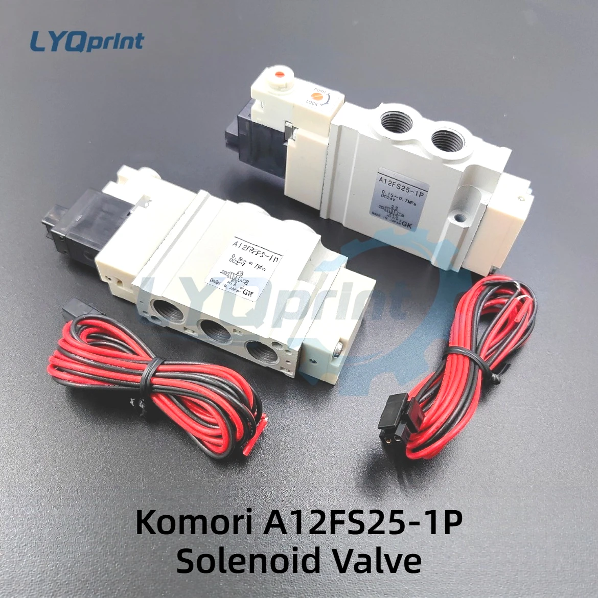 Komori Printing Machine Parts A12FS25-1P Solenoid Valve Pneumatic Air Valve Spare Parts