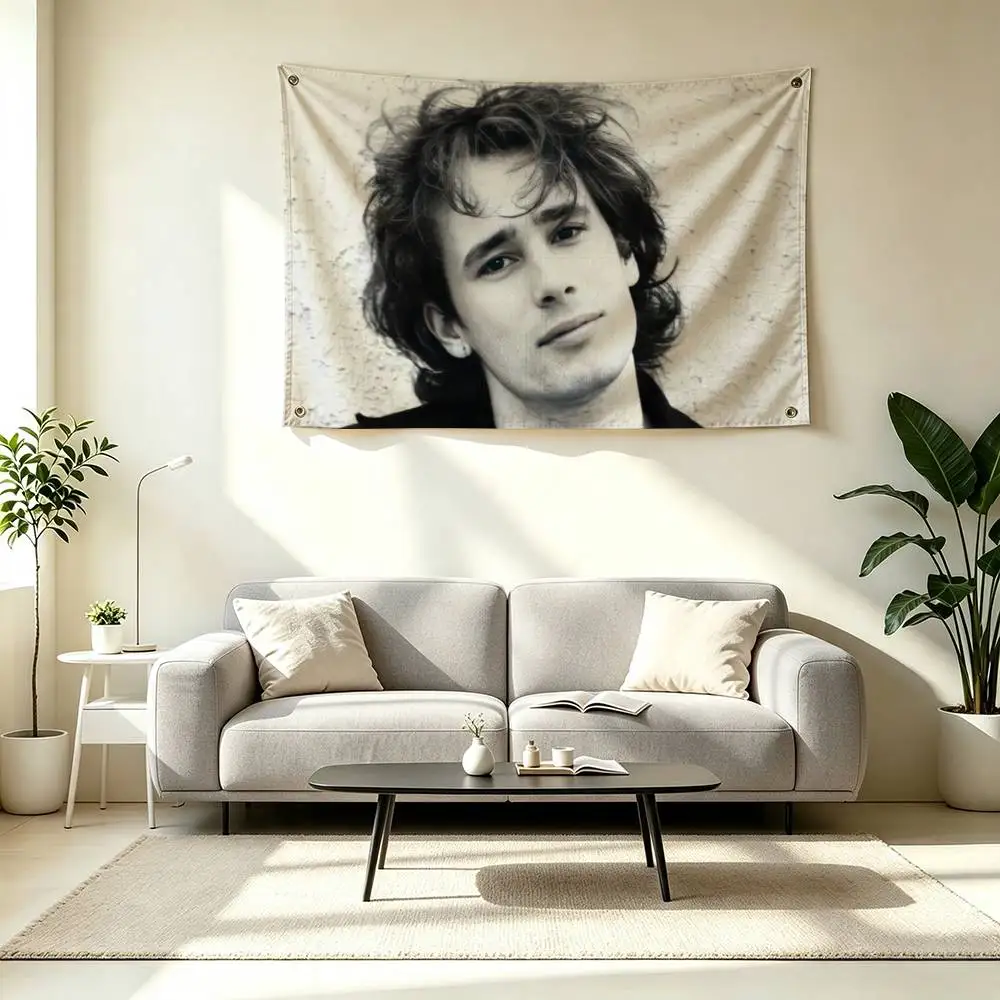 J-Jeff Buckley Musician Flag Suitable For Party Club Outdoor Interior Wall Decoration Banner Fans Gift