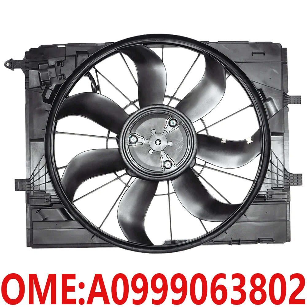 

For Mercedes Benz A0999063802 W253 GLC250 GLC300 GLC350 GLC43 CLS300 CLS53 car cooler radiator engine cooling fan auto parts