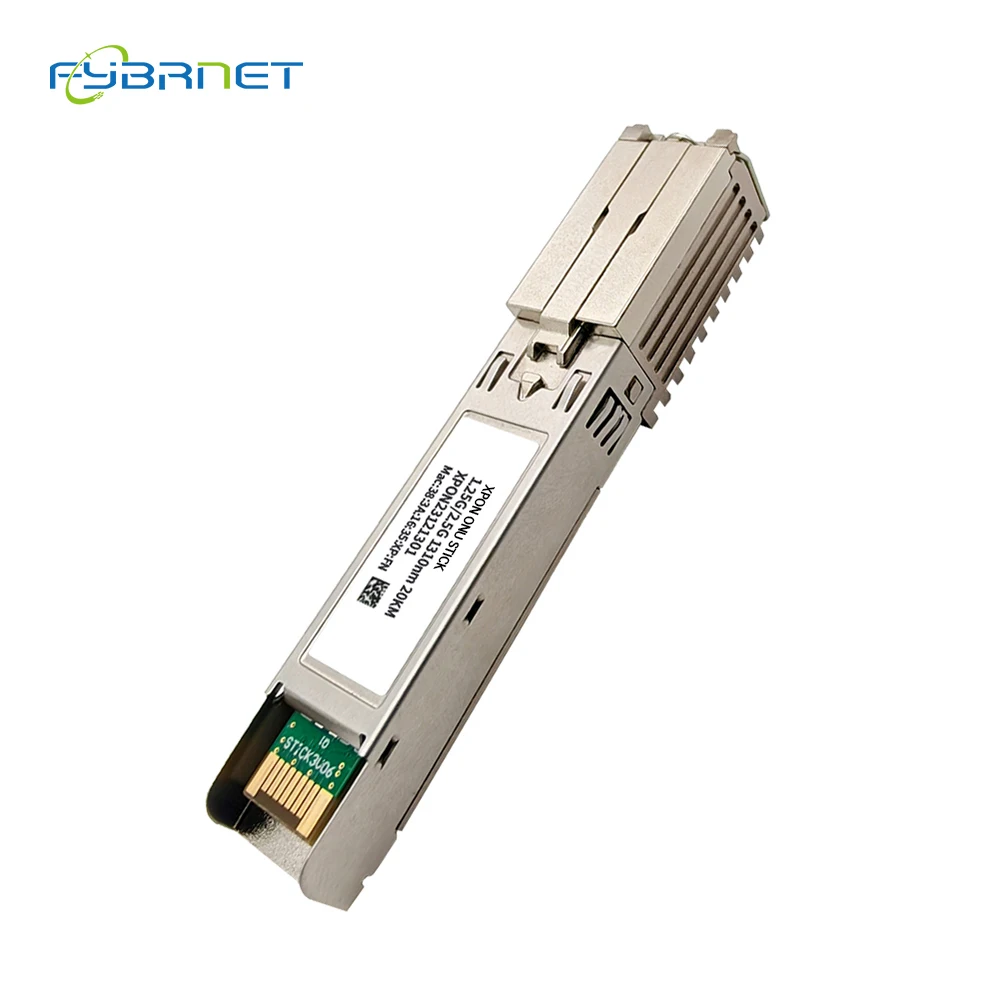 XPON SFP ONU Stick 1.25G/2.5G 1310nm/1490nm With MAC PoE IPoE HGU SC Connector DDM pon module 20km SC Connector Pon Module