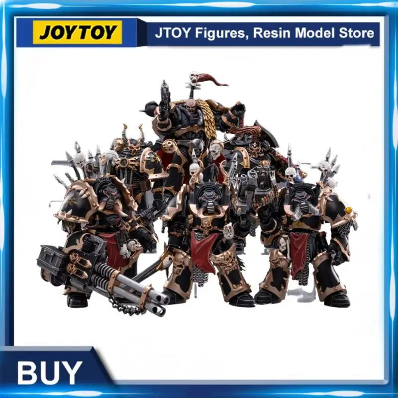 

[IN STOCK] JOYTOY 1/18 12.5CM Action Figure (6PCS/SET) Chaos Warband Anime Collection Military Model Free Shipping