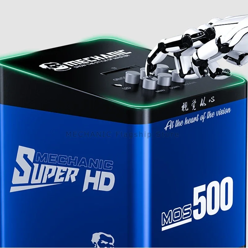 MECHANIC MOS500 Mikroskopkamera 16 Millionen Pixel Sony IMX323 Sensor 4K-Aufnahmeunterstützung HDIM/Typ-C-Schnittstelle 64G-Speicher