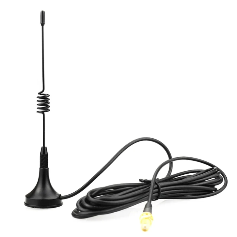 UT-106UV Radio samochodowe antena magnetyczna VHF/UHF dwuzakresowy SMA-kobieta dla Baofeng BF-888S UV-5R/9R/10R/82 Walkie Talkie