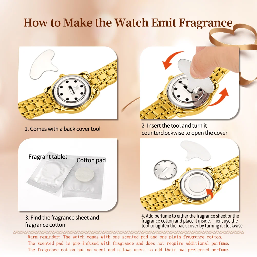 OLEVS 5513X العطور ساعة نسائية ساعة كوارتز أصلية مقاوم للماء مضيئة تاريخ اليوم السيدات الساعات ساعة عطرة هدية جديد Reloj