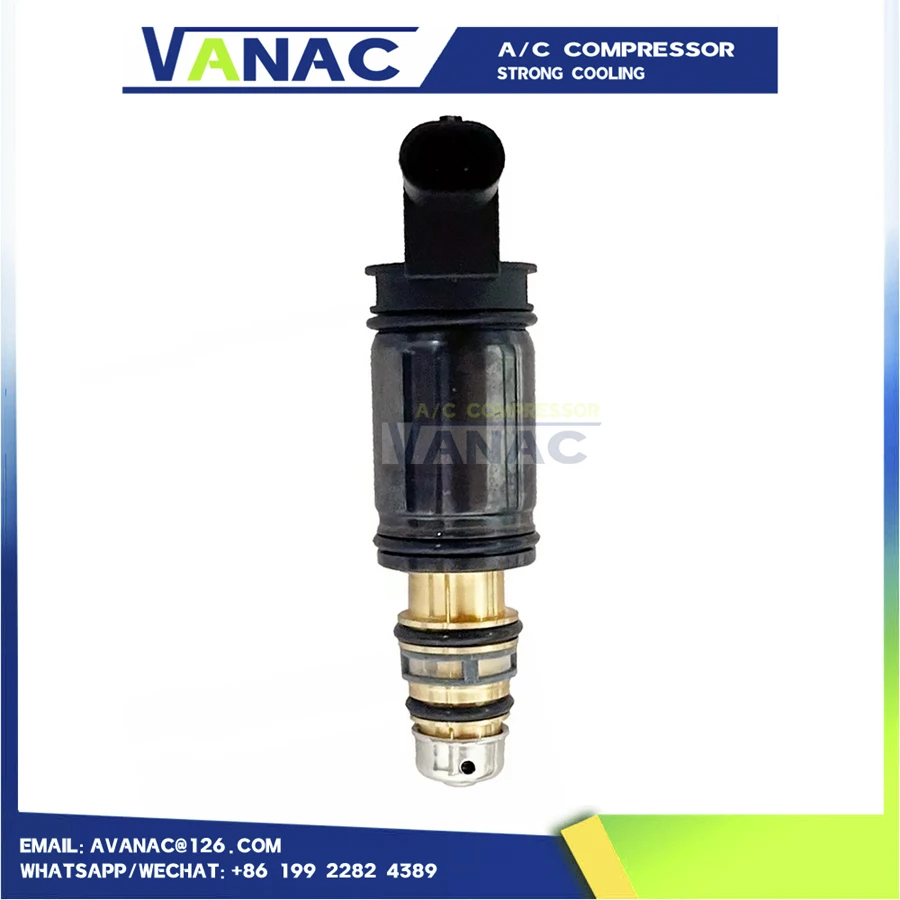 

A/C AC Air Conditioning Compressor Control Valve Electronic Solenoid 5q0820803k for Denso compressor Volkswagen Audi A4 Skoda