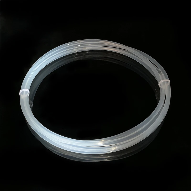 PTFE Transparent Tube ID 6 7 8 9 10 11 12 mm F46 PFA FEP Insulated Hose Rigid Pipe Temperature Corrosion Resistance 600V