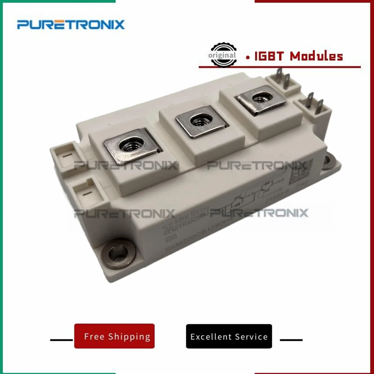 SKM200GB123DH4 Modul Asli Baru