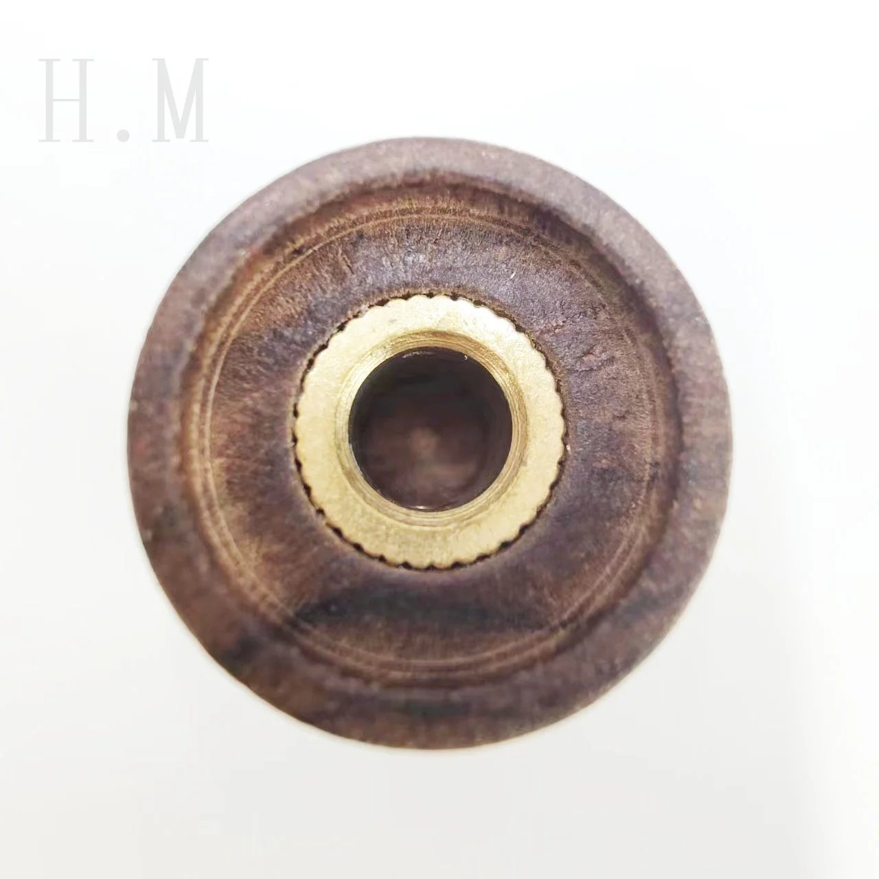 Wysokiej klasy elektryczna gitara drewniana z głośnością i tonem, drewnianym pokrętłem, hebanem różanym z pokrętłem punktowym, nasadką potencjometru