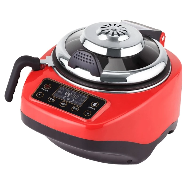 Automatic cooking machine, non-stick pan, multi-functional cooking pan, intelligent machine