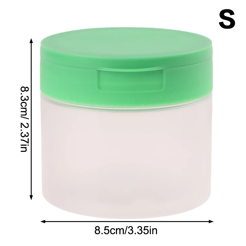 1pcs 250/300/350ml Make-Up Remover Katoen Zalfpotje Deksel Bodylotion Scrub Pot Cosmetische container Reizen Draagbare Fles