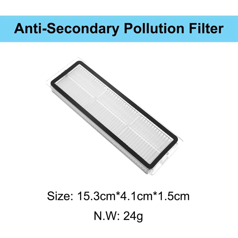 Parti di ricambio compatibili per aspirapolvere Dreame D10S e D10S Pro, spazzola a rullo, spazzola laterale, filtri Mop