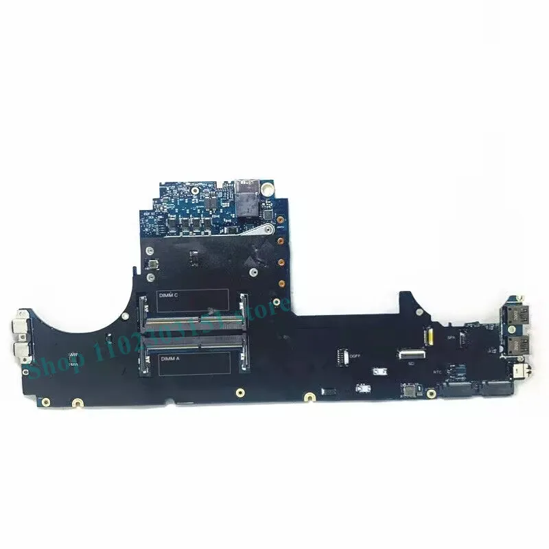 CN-0H7MCC 0H7MCC H7MCC With SRJ8F I7-10875H CPU Mainboard FDX50 LA-J171P For DELL 7550 Laptop Motherboard 100% Full Working Well