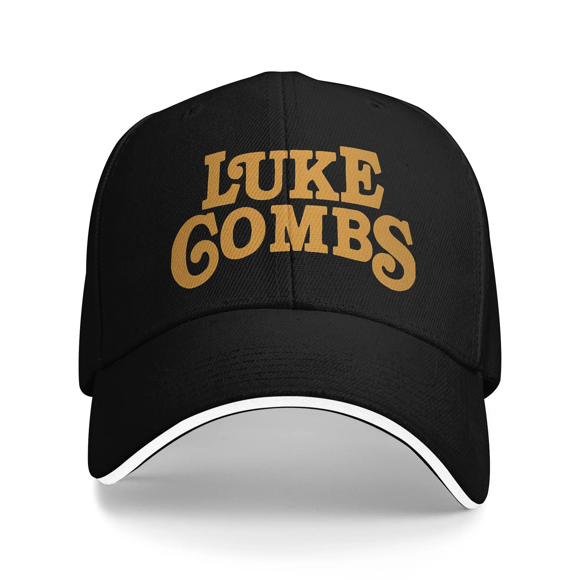 Luke Combs My Kinda Saturday Night Tour Baseball Cap Fitted Retro Unisex Men Hip Hop Hats Kpop Rock Baseball Caps Gift
