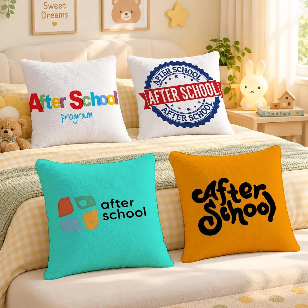 Kpop After School Girl Group Music Cushion Cover Personalized Decorative Living Room Home Sofa Bedroom Office Car Decor