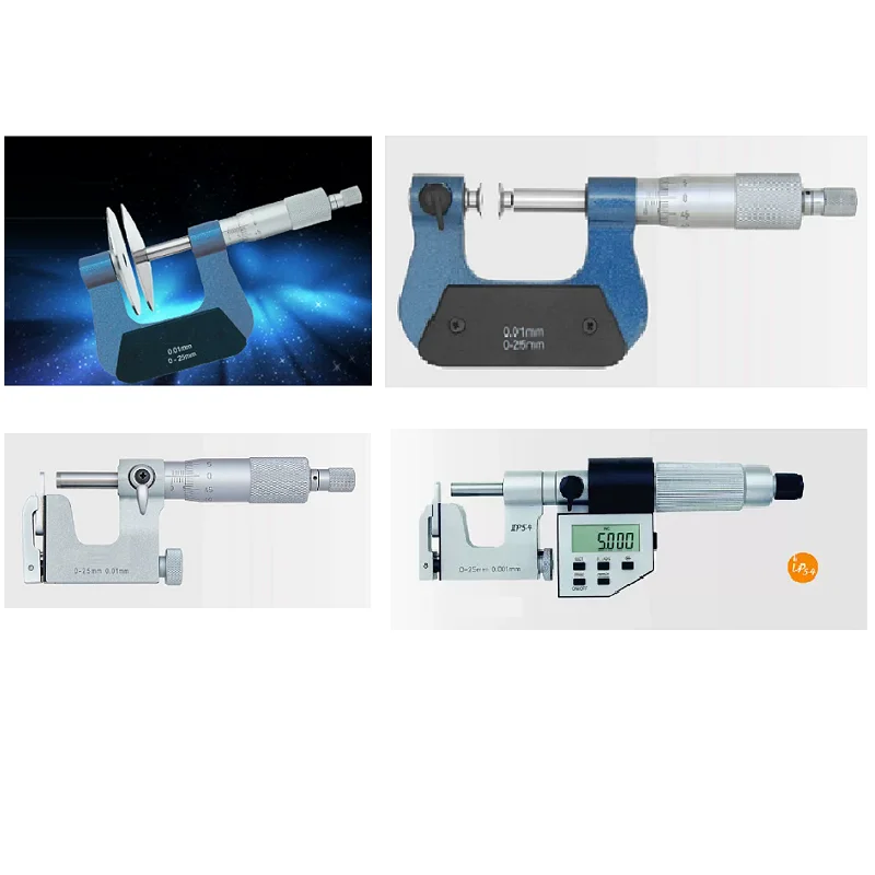 0-100-150MM 0.01 Multi functional outer diameter micrometer tools large-disk for paper industrial grade measuring tool