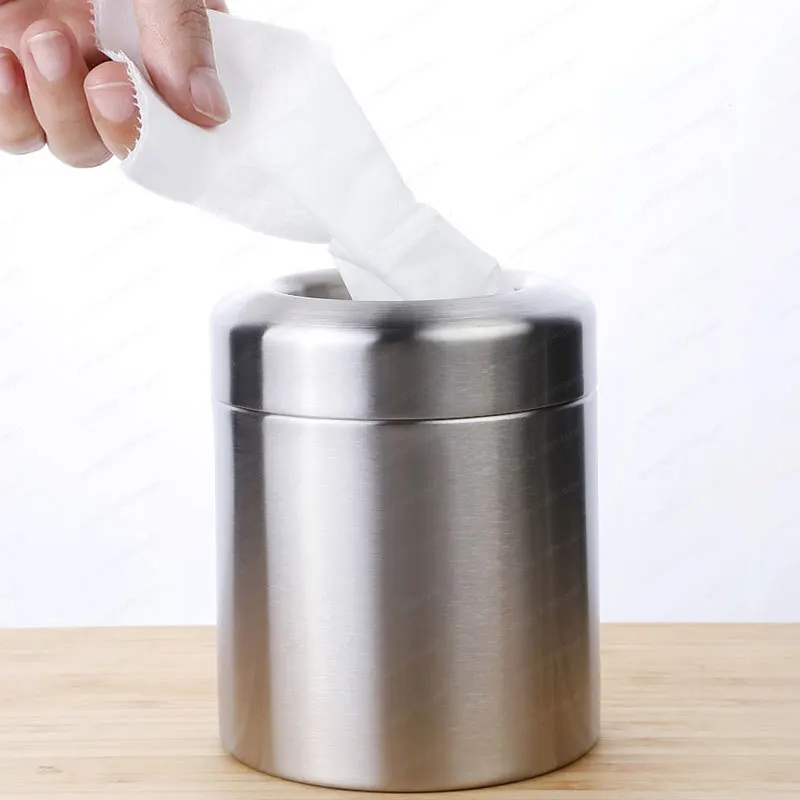 

Самый продаваемый мусорный бак из нержавеющей стали 304, санитарное ведро, картридж для салфеток, комод для книжной полки двойного назначения.