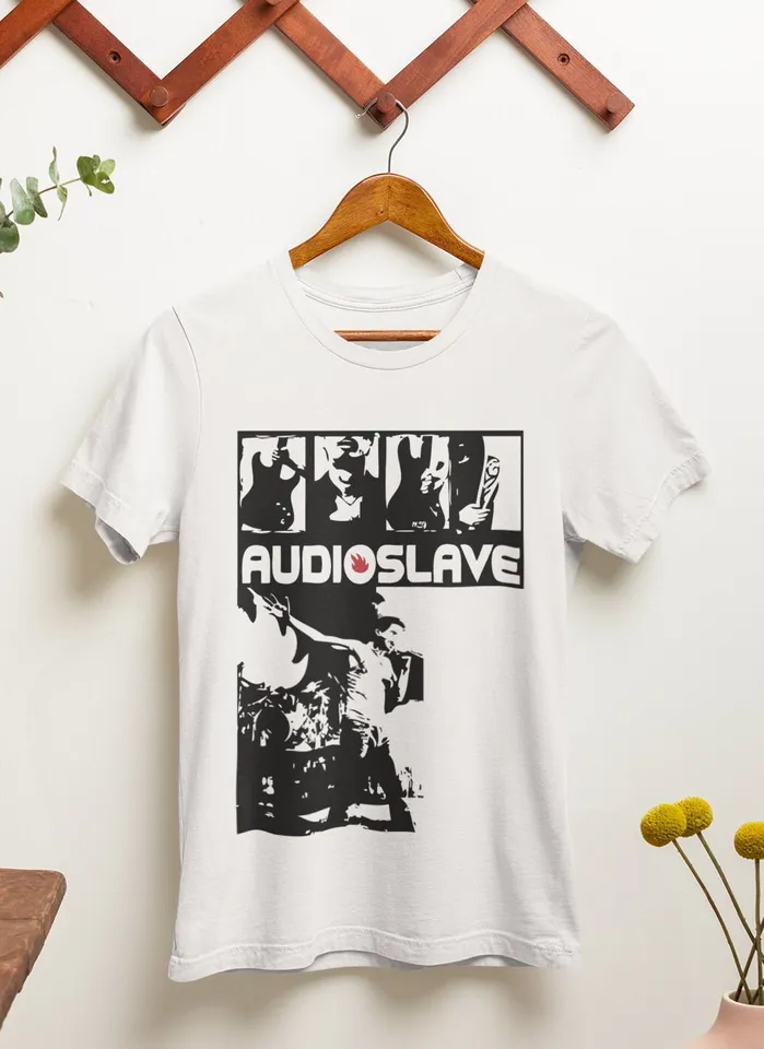 AUDIOSLAVE Tシャツ Lサイズ Audioslave T-shirt Chris Cornell Shirt Rock Music Shirt