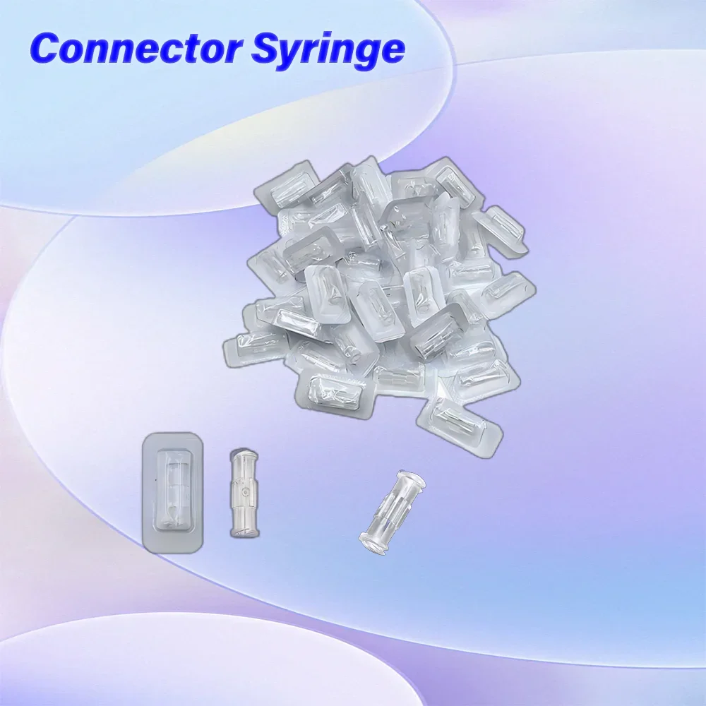 Medical Sterile Luer Syringe Connector Leak Proof Double Helix Pneumatic Parts PP Plastic Transparent coupler