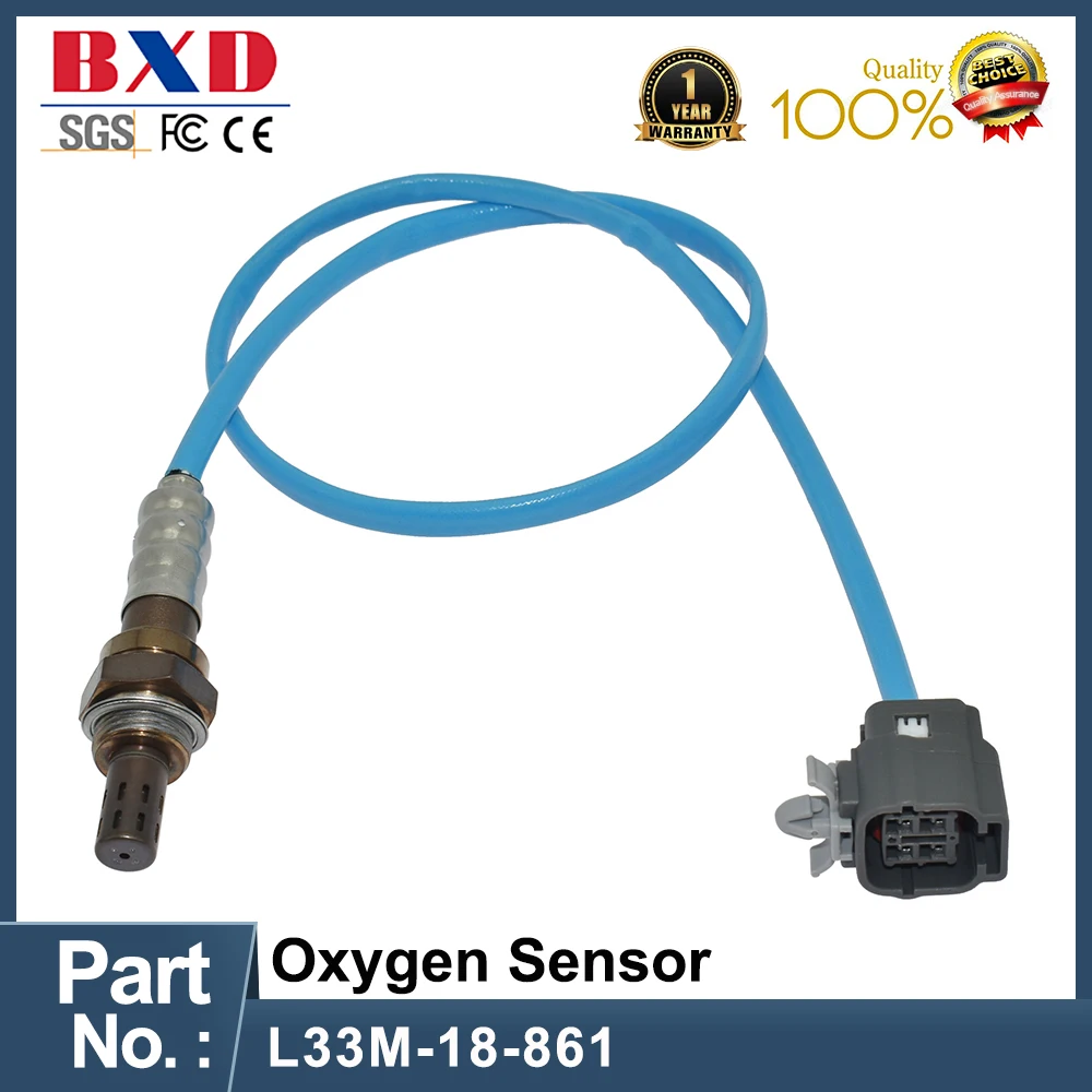 

1PCS L33M-18-861 Rear Lambda O2 Oxygen Sensor fit for Mazda CX-7 2.3L 2.5L 2007-2012 234-4044 5S10004 L33M-18-861B L33M-18-861B