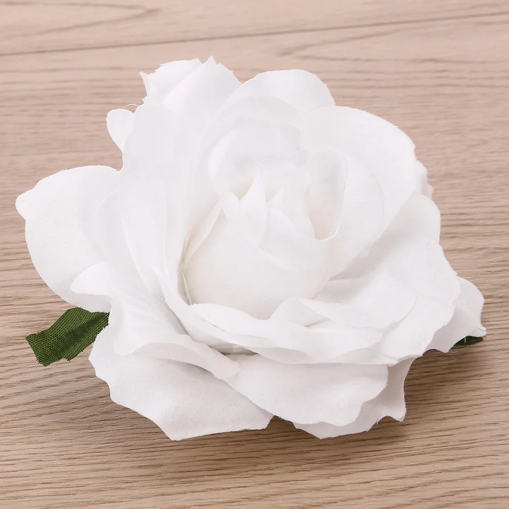 

Rhinestone Simulation Rose Hair Clip Flower Accessories Decoration Headgear Decorations Miss