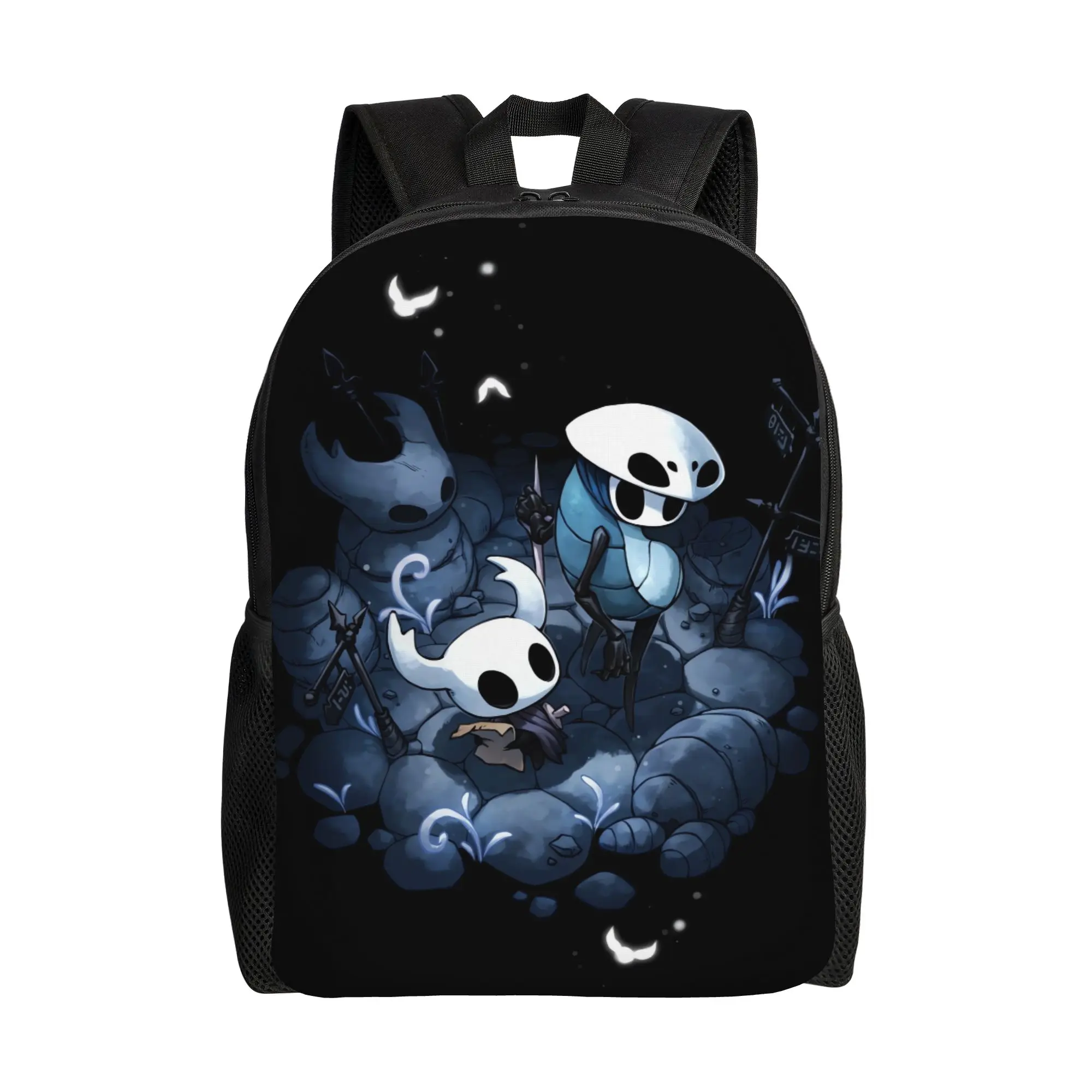 Hollow Knight Video Game Backpack  Fashion Backpacks Student Unisex Workout Soft School Bags Custom Rucksack