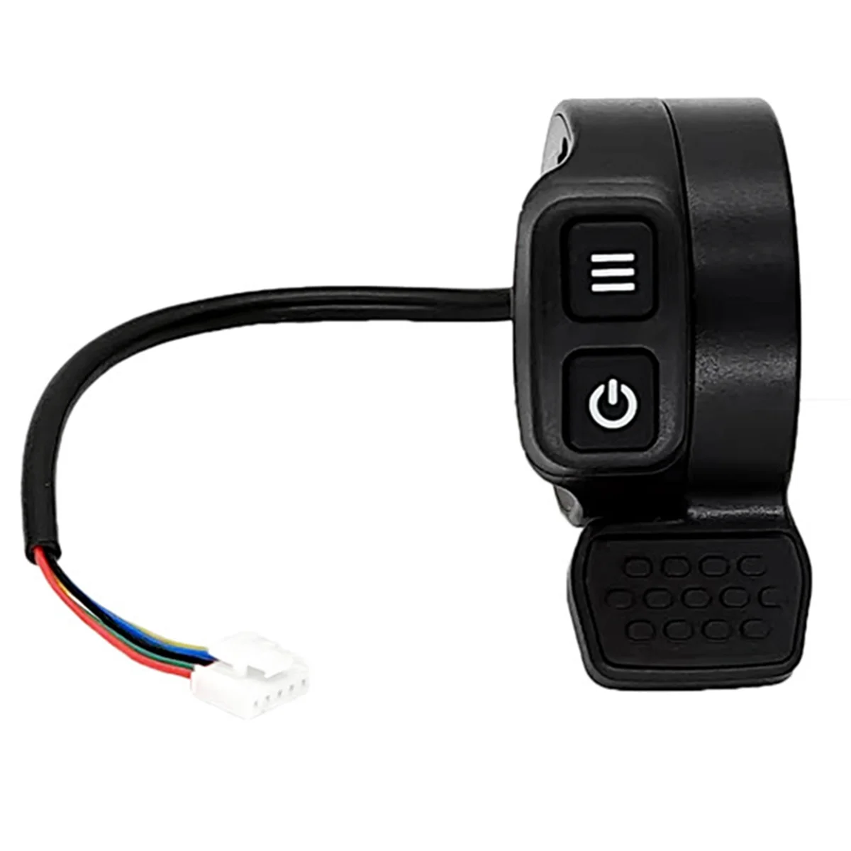 A72Z Electric Scooter Throttle Finger Throttle with Power Switch Speed Control Throttle Throttle Accelerator right