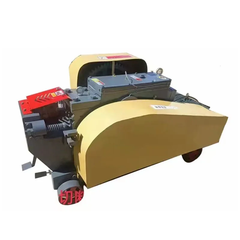 Gq80 Heavy Type Rebar Cutting Machine Standing Bar Cutter Round Bar Cutter 65Mm 80Mm Steel Bar