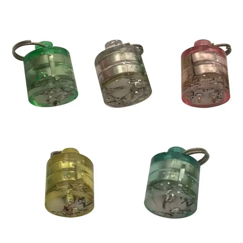 Mini Underwater Electronic Fishing Light Fish Attraction Lamp Lure LED Flashing Fishing Light Squid fishing Bait Lures