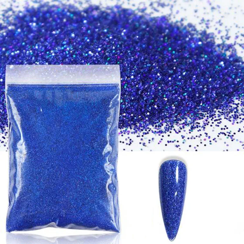 

royalblue Shinning Bullion colorful Color 0.2mmsize Glitter Powder for nail gel nail polish nail art,tatto art decoration DIY