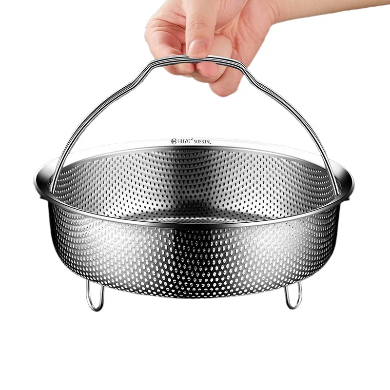 

LH stainless steel rice cooker steamer household rice soup separation water trap steamer